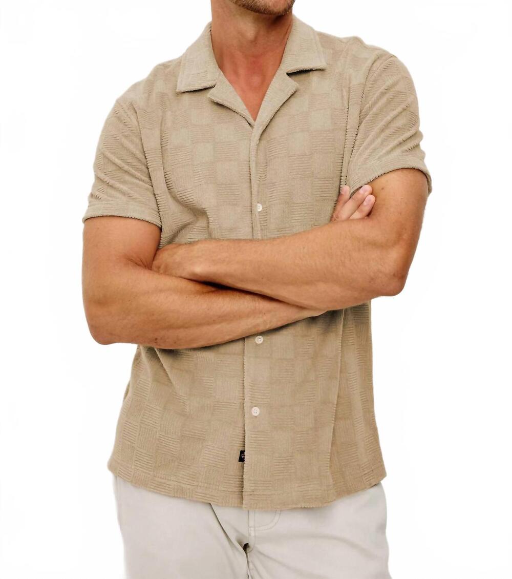 NEW RAILS maverick button down shirt in grange craft paper